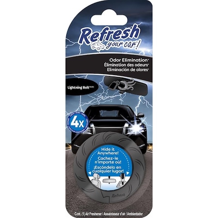 Refresh Your Car Refresh Your Car! Lightening Bolt Air Freshener 1 pk RDR256-1AME
